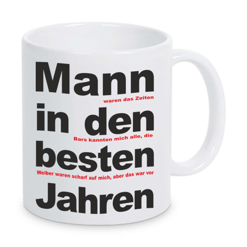 Mann in den besten Jahren